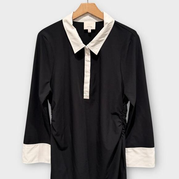 Cinq à Sept Elowen Long Sleeve Shirtdress Size 16 - Picture 5 of 9